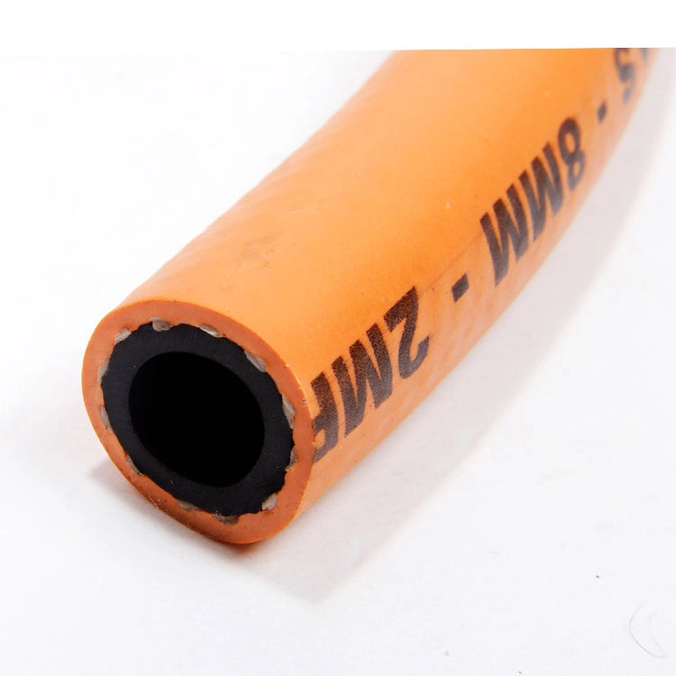 Flexible Natural Oil and Gas Orange Oxygen Welding Station Rubber Cutting Hose Price