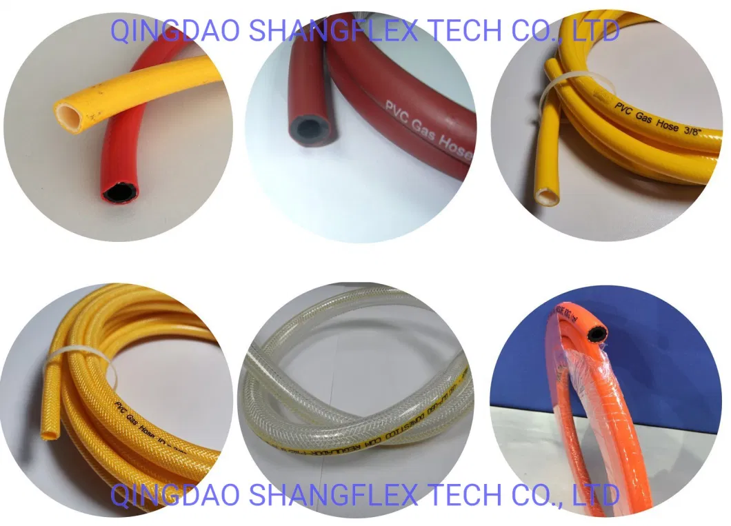 Natural Gas Hose Pipe / PVC LPG Hose En16436 Comply with Reach RoHS PAHs