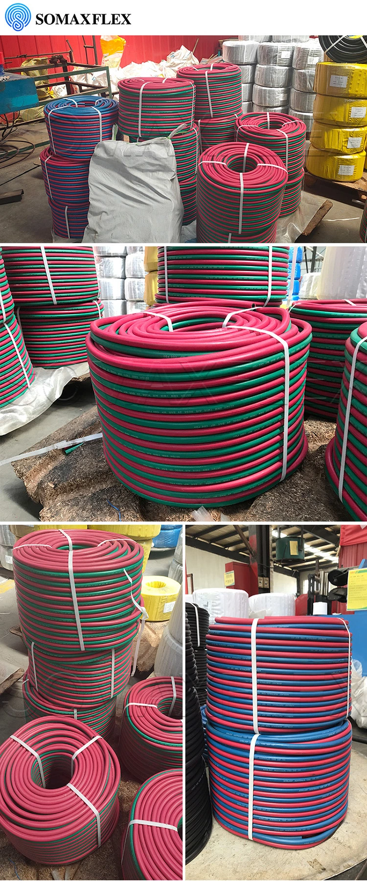 Yellow Flexible Hose PVC Gas Hose Natural Gas High Pressure Hose