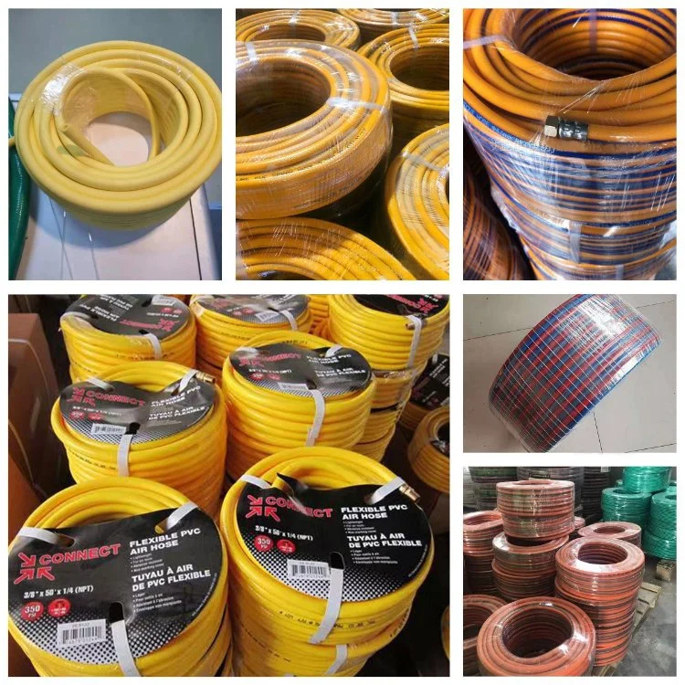 Super Flexible Smooth Surface Air Delivery PVC and Rubber Mixed Compressor Air Hose Assembly China Supply