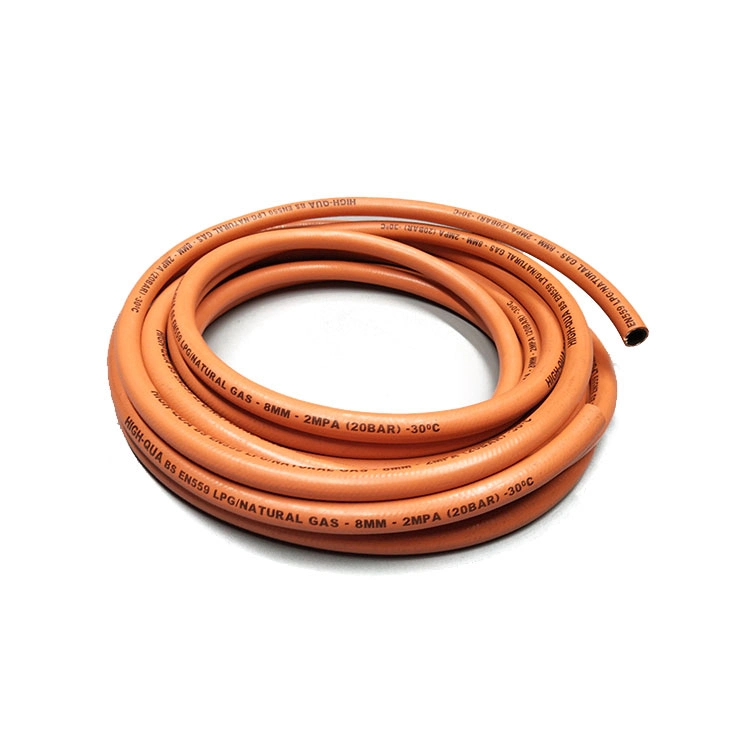 Flexible Natural Oil and Gas Orange Oxygen Welding Station Rubber Cutting Hose Price